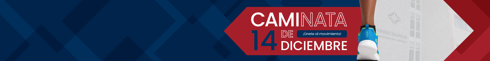 UNIROMANA organiza una caminata para fomentar hábitos saludables