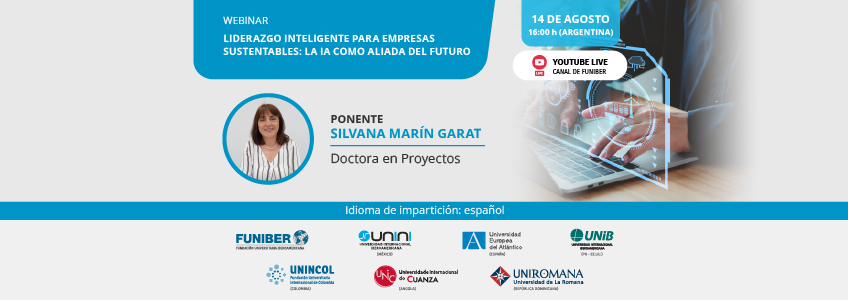 UNIROMANA organiza el webinar «Liderazgo inteligente para empresas sustentables: la IA como aliada del futuro»