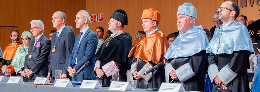 UNIROMANA refuerza su proyección internacional con su participación  en la ceremonia de apertura del nuevo curso académico de UNEATLANTICO 