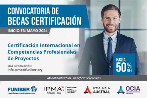 UNIROMANA convoca a participar en la oportunidad de becas de FUNIBER para la Certificación Internacional IPMA Nivel D