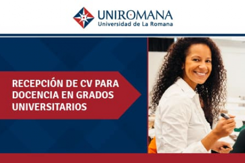 UNIROMANA abre una convocatoria para ofertas laborales en docencia universitaria