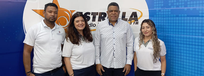UNIROMANA promueve su proyecto educativo en Radio Estrella de Higüey 