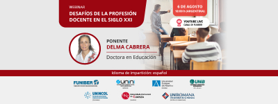 UNIROMANA organiza el webinar «Desafíos de la profesión docente en el siglo XXI»