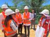 El ministro del MESCYT visita la obra en construcción de la Universidad de La Romana